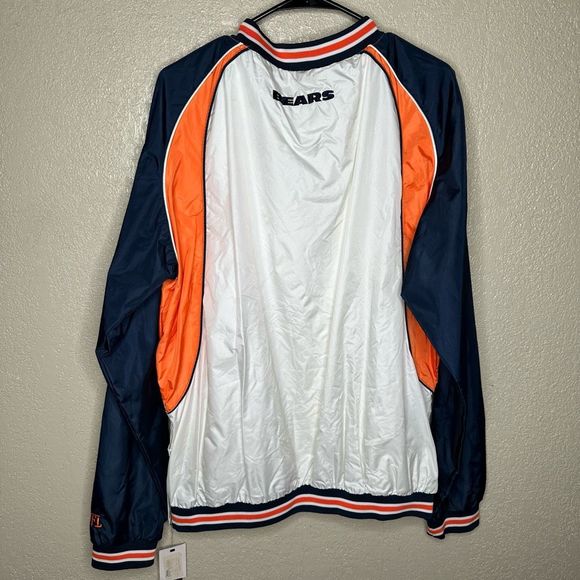 NFL Chicago Bears Windbreaker Pullover Jacket Size XL - Picture 4 of 8
